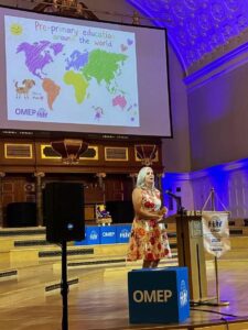 Pre-primary book launch at in the 78th OMEP World Assembly